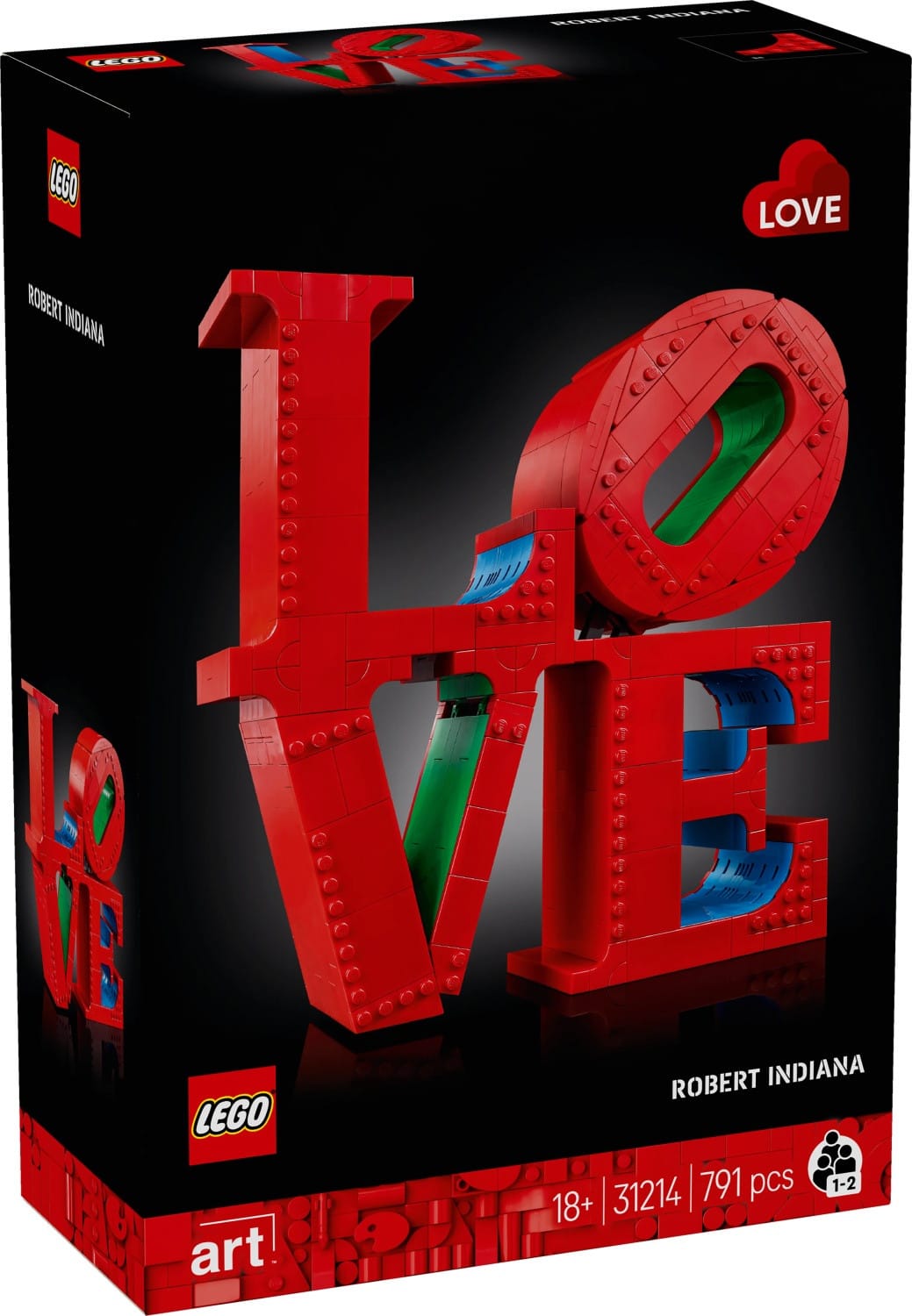 LEGO® Art LOVE 31214 - LEGO - Leksaksaffären