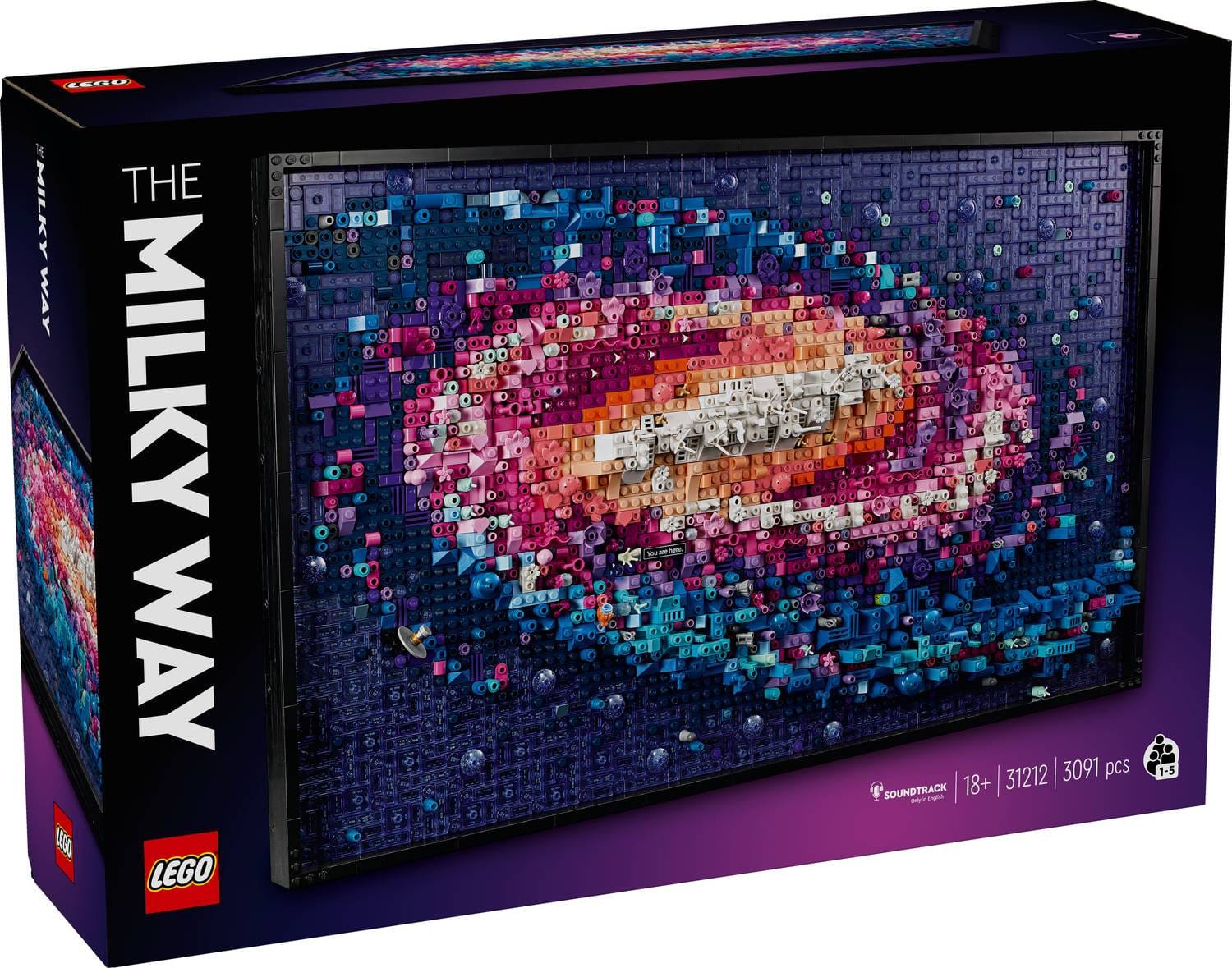 LEGO® Art Vintergatans galax 31212 - LEGO - Leksaksaffären