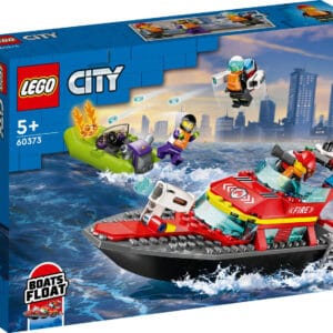 LEGO® City Brandräddningsbåt 60373 - LEGO - Leksaksaffären