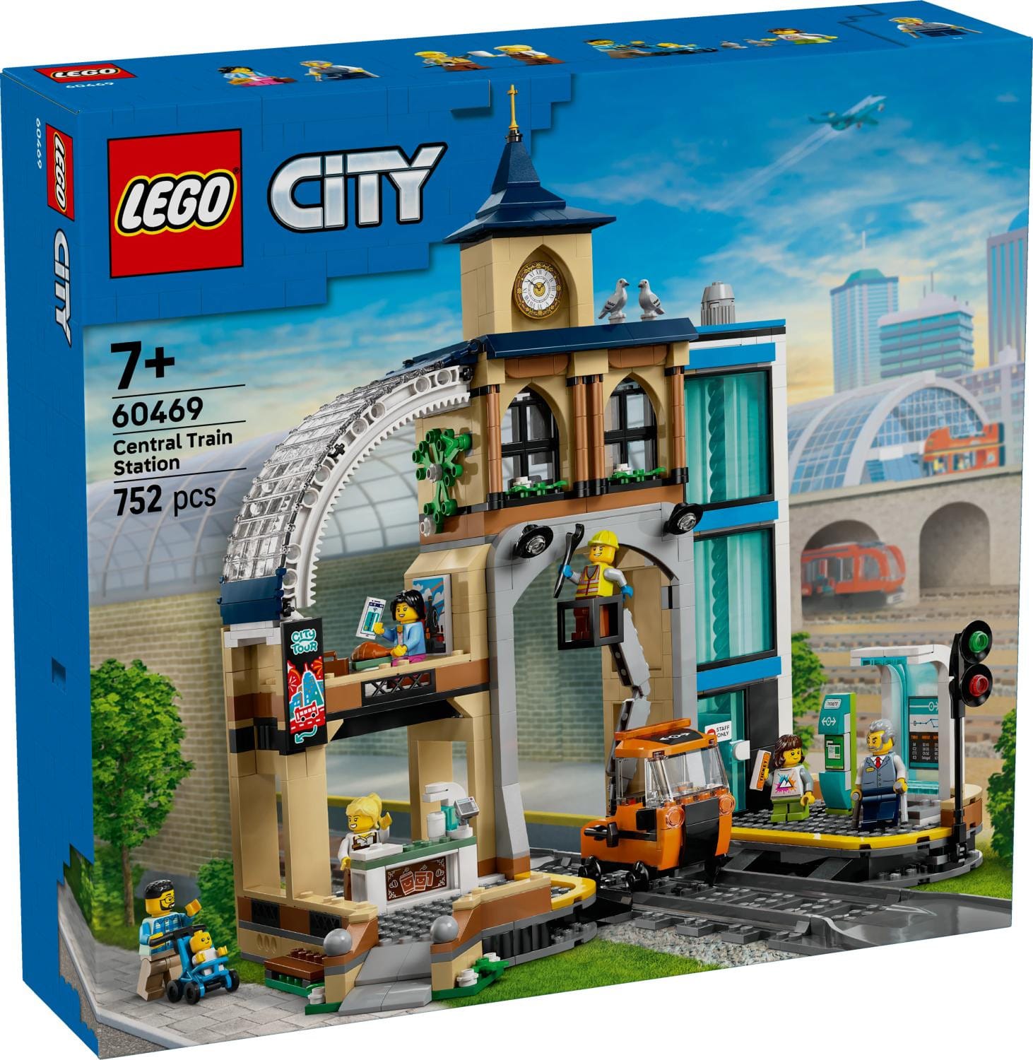 LEGO® City Centralstation 60469 - LEGO - Leksaksaffären