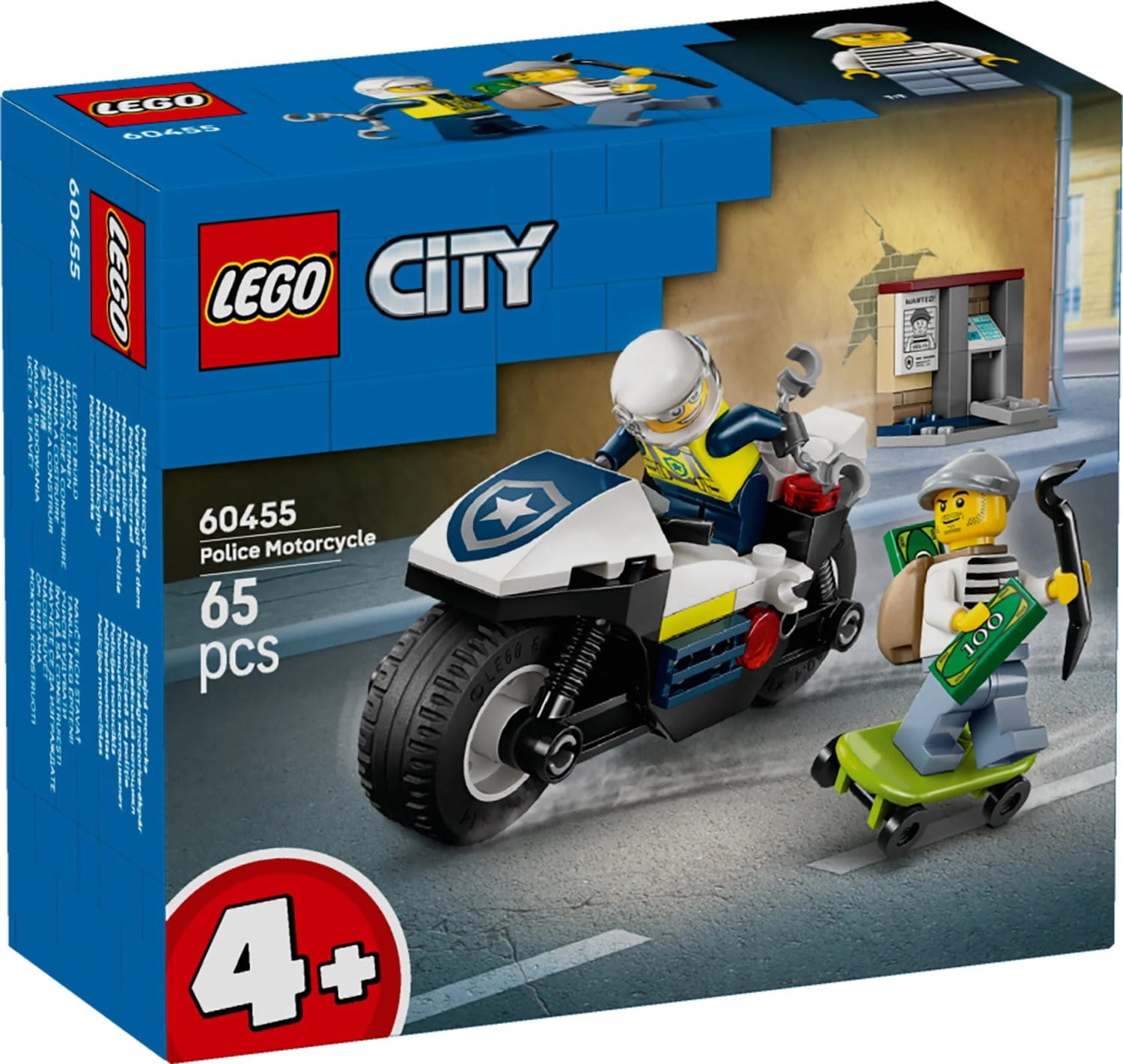 LEGO® City Polisens motorcykeljakt 60455 - LEGO - Leksaksaffären