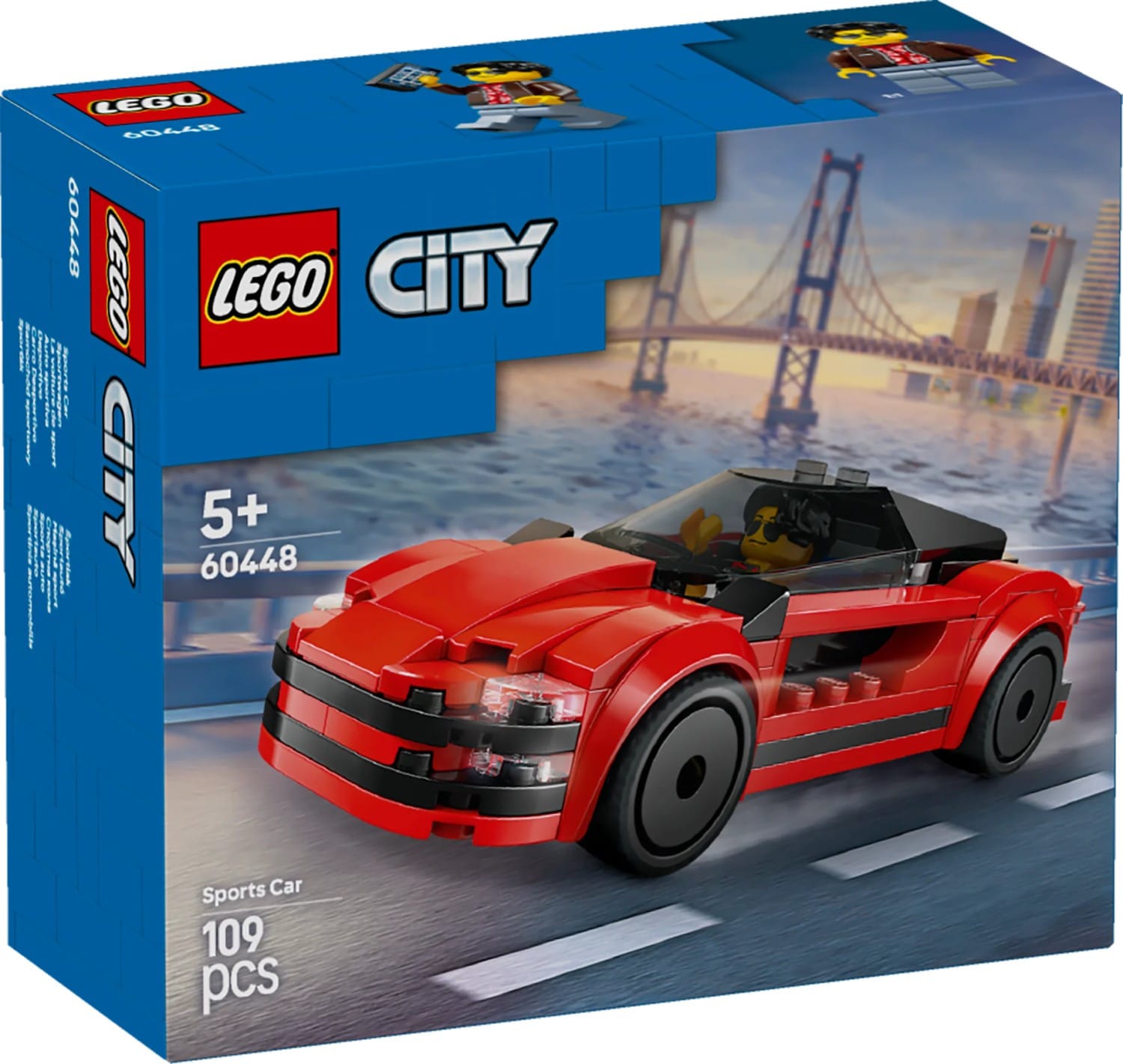 LEGO® City Röd sportbil 60448 - LEGO - Leksaksaffären