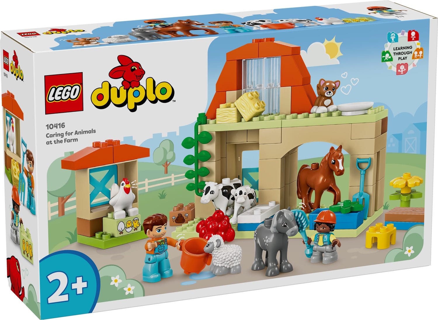 LEGO® DUPLO Sköta om djur på bondgården 10416 - LEGO - Leksaksaffären