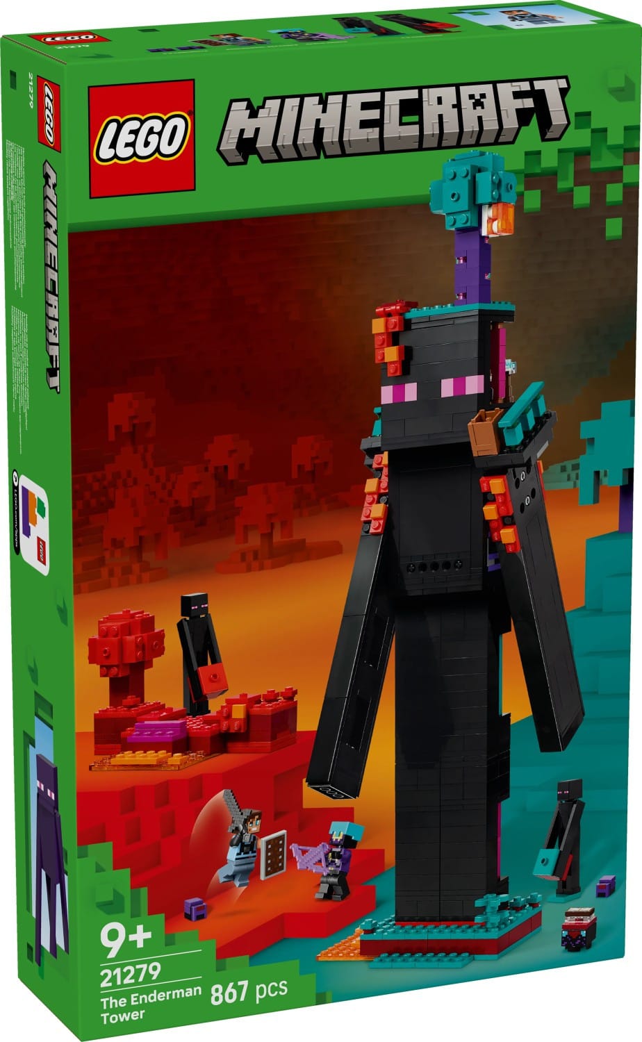 LEGO® Minecraft Endermantornet 21279 - LEGO - Leksaksaffären