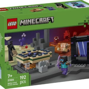 LEGO® Minecraft Resa med Nether- och End-portal 21584 - LEGO - Leksaksaffären