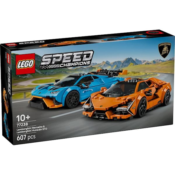 Lamborghini Revuelto & Huracán STO LEGO® Speed Champions (77238)