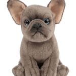 Living Nature Gosedjur - 18x8 cm - Fransk Bulldog Valp - Brun