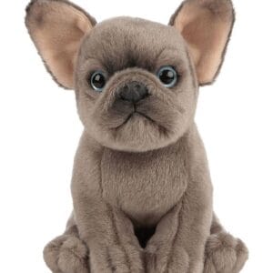 Living Nature Gosedjur - 18x8 cm - Fransk Bulldog Valp - Brun