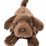 Living Nature Gosedjur - 25x15 cm - Labrador Lekfull Valp - Brun