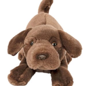 Living Nature Gosedjur - 25x15 cm - Labrador Lekfull Valp - Brun