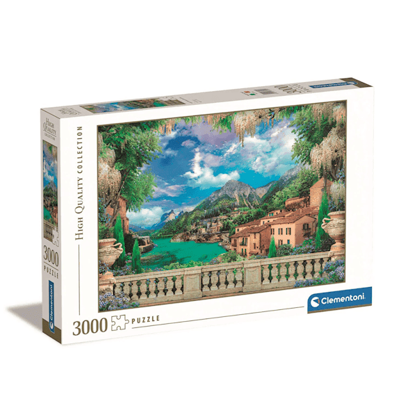 Lush Terrace On Lake Pussel 3000 Bitar, Clementoni