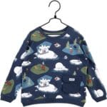 Mumin Isflak Collegetröja Blå 92 cl