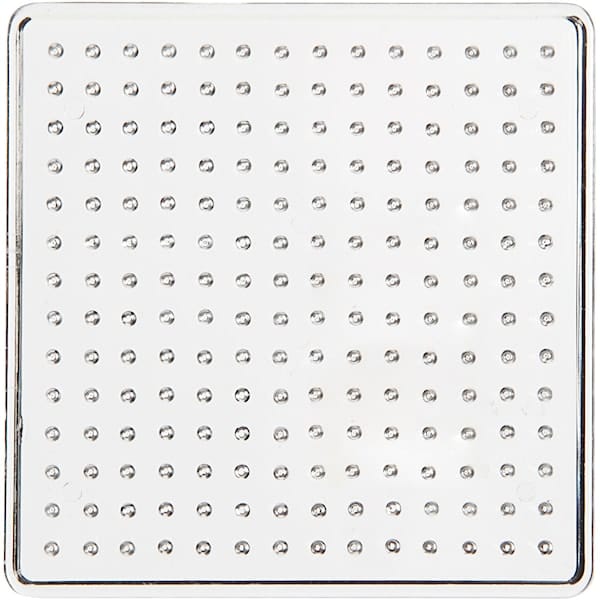 Pärlplatta transparent 7x7 cm 1-pack