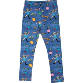 Pippi Långstrump Fest Pippi Leggings Denim 110