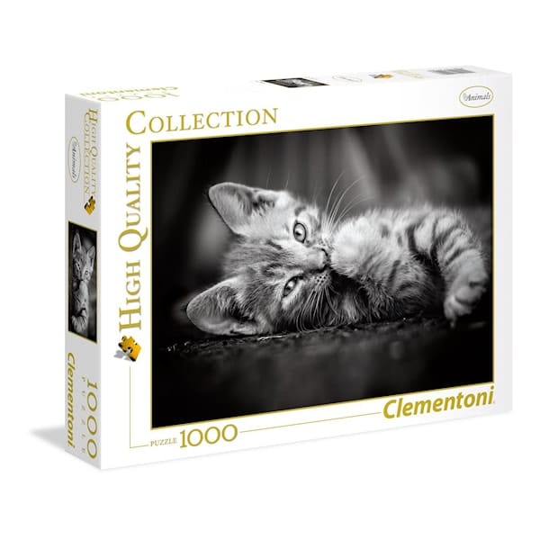 Pussel Kitty 1000 bitar, Clementoni