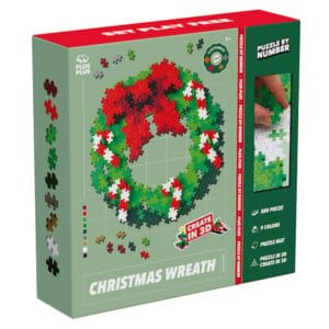 Puzzle By Number Julkrans Plus-Plus