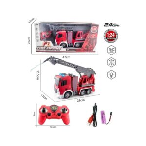 Rapid Speed R/C Brandbil med stege 1:24