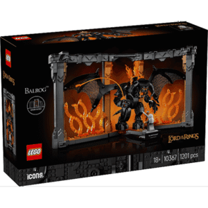 Sagan om ringen: bokstöd med Balrog™ LEGO® Icons (10367)