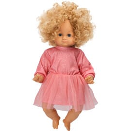 Skrållan Lillan Docka Ljust Hår 36 cm