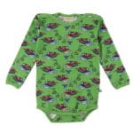 Småfolk Body l/ä - Mossa Green m. Pistmaskin
