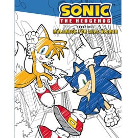 Sonic the Hedgehog: Målarbok för alla åldrar