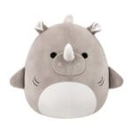 Squishmallows Gosedjur 40 cm Bruno Grey Rhino Shark