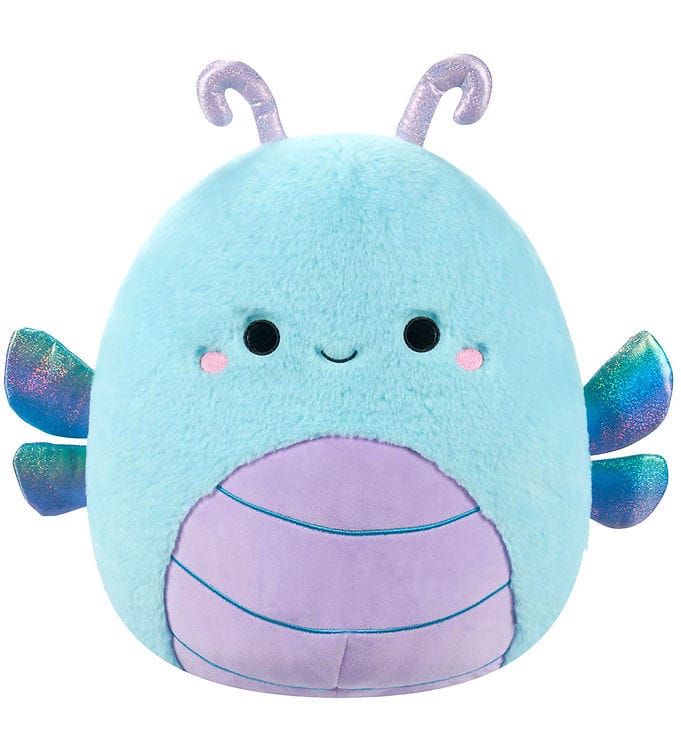 Squishmallows Gosedjur - 40 cm - Fuzz A Mallows Heather Dragonfl