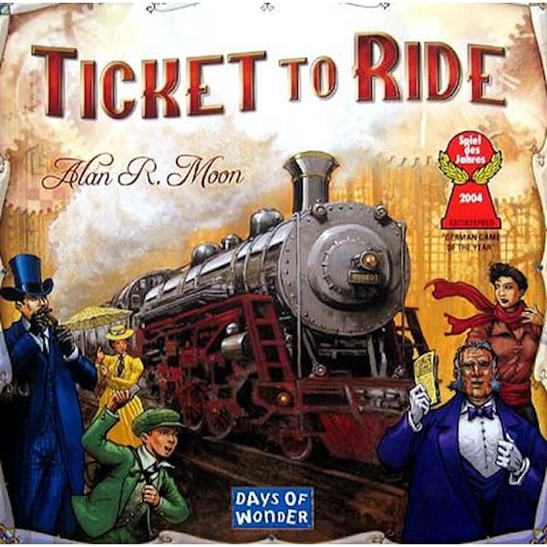 Ticket To Ride, USA, Sällskapsspel (SE/FI/NO/DK)