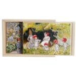 Tomtebobarnen 4x träpussel