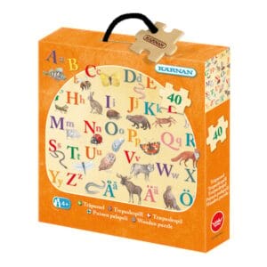 Träpussel ABC 40 bitar, Kärnan