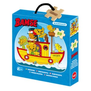 Träpussel Bamse 15 bitar, Kärnan