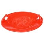 vidaXL Runt tefat röd 66,5 cm PP
