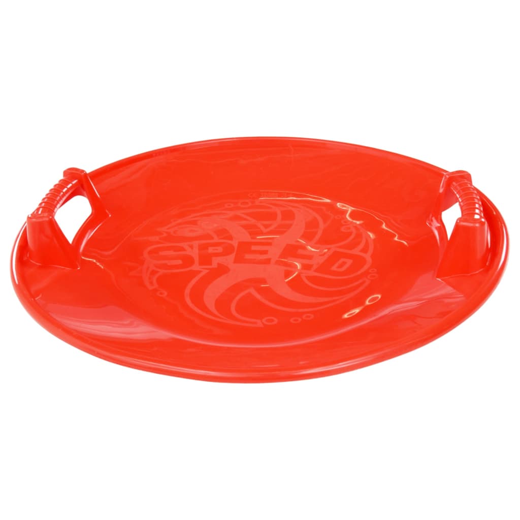 vidaXL Runt tefat röd 66,5 cm PP