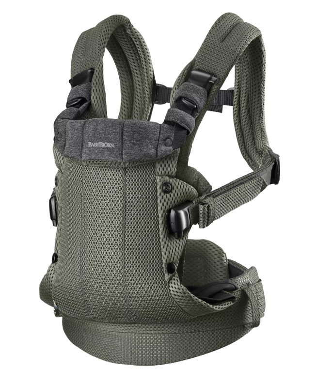 Babybjörn bärsele Harmony, mörkgrön 3D mesh