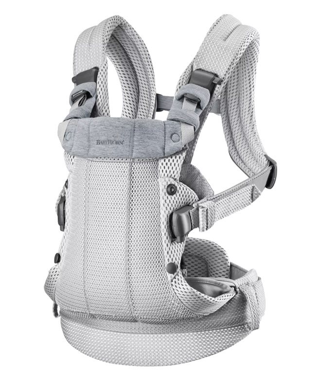 Babybjörn bärsele Harmony, silver 3D mesh