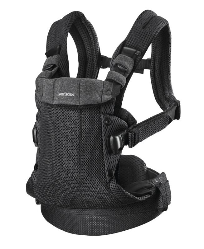 Babybjörn bärsele Harmony, svart 3D mesh