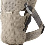 Babybjörn bärsele Mini, 3D mesh gråbeige