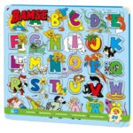 Bamse Träpussel Alfabetet 29-bitar