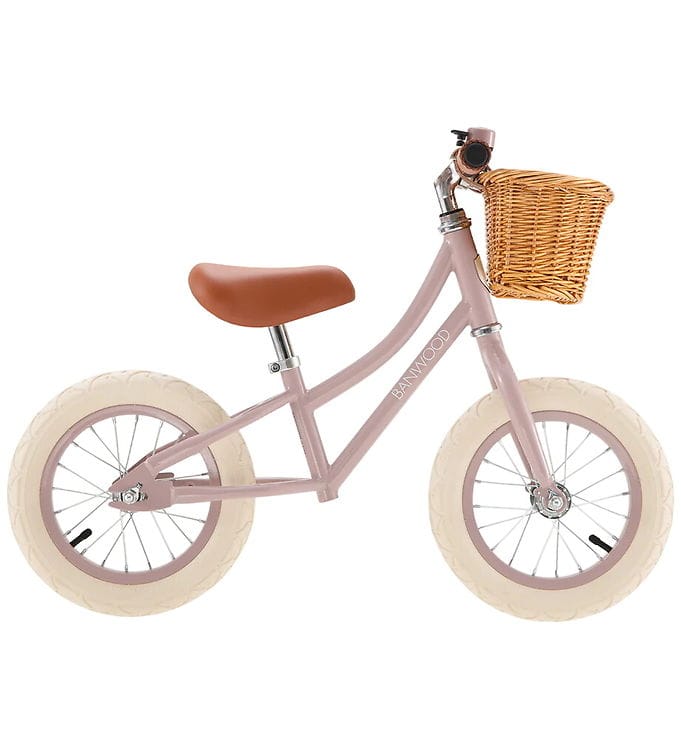 Banwood Springcykel - First Go! - 3-5 år - Dusty Pink