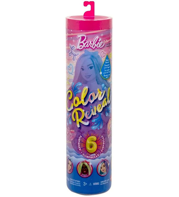 Barbie Docka - 30 cm - Färgglad avslöjningsballong Animals - Bla