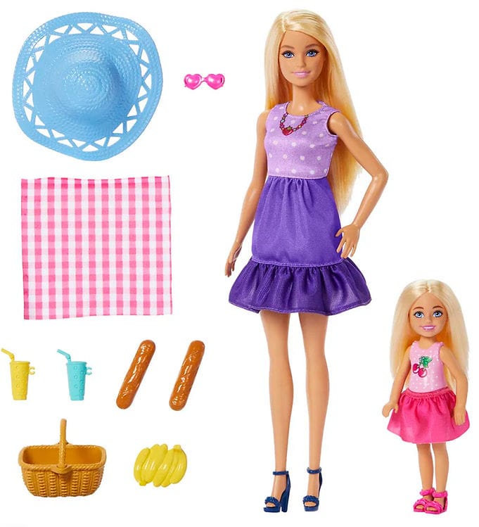 Barbie Docka - 30 cm - Malibu & Chelsea Core