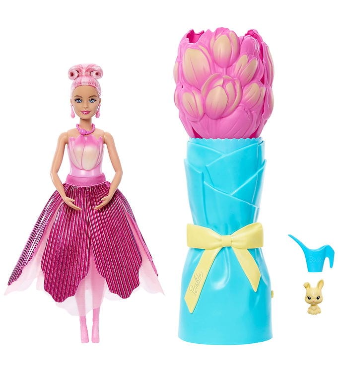 Barbie Docka - 32 cm Petal Pop - Rosa Tulpan