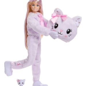 Barbie Docka - Cutie Avslöjande Sweet Bugar - Purple Kattungen