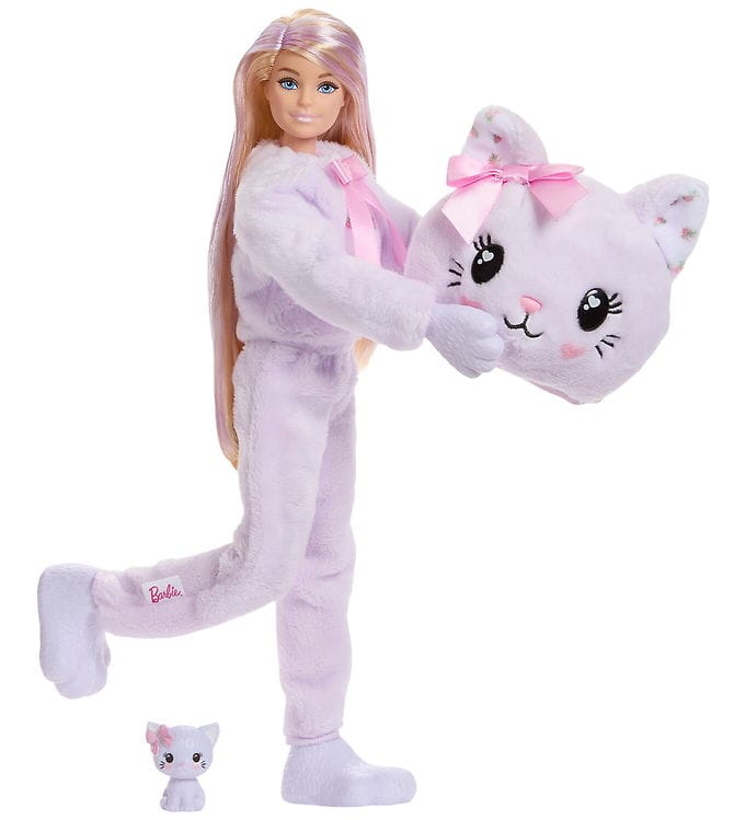 Barbie Docka - Cutie Avslöjande Sweet Bugar - Purple Kattungen