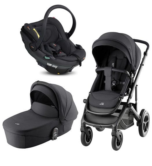 Britax Smile 5Z duovagn + BeSafe Go Beyond 2 babyskydd
