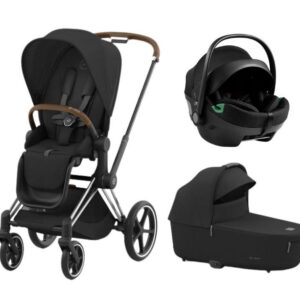 Cybex Priam duovagn + Axkid Gokid babyskydd & bas