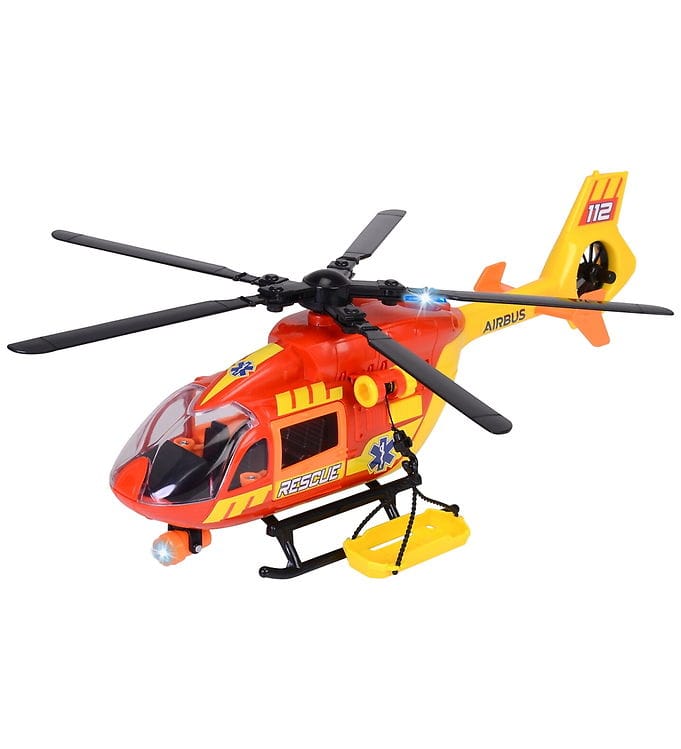 Dickie Toys Helikopter m. Ljus/Ljud - Ambulance Helicopter