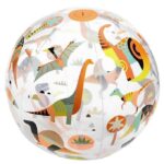 Djeco Badboll - Självlysande - 35 cm - Dino