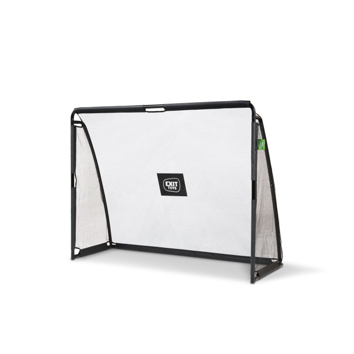 EXIT Coppa Fotbollsmål av stål 220x170 cm (Svart)