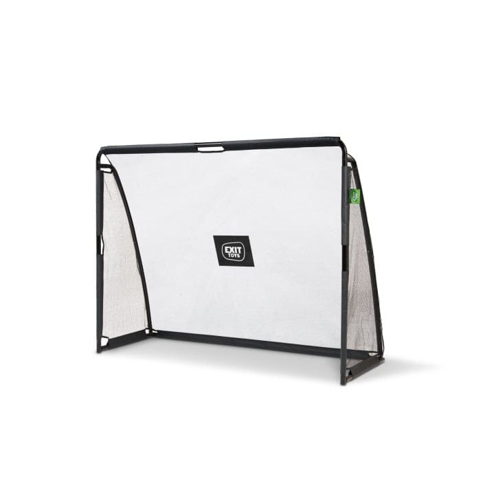 EXIT Coppa Fotbollsmål av stål 220x170 cm (Svart)